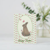 Hase auf der Wiese Postkarte Briefkaart (Staand voorkant)