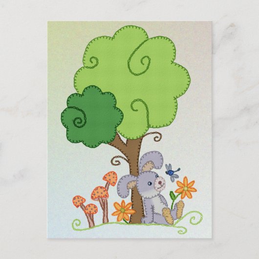 Hase unterm Baum Briefkaart (Voorkant)