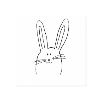 Hasen Rubberstempel