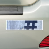 Hash label Graffiti Bumpersticker (Op auto)