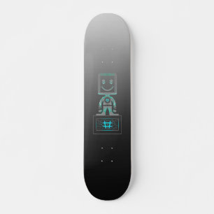 Hash Label Super held Skateboard
