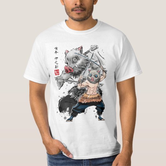 Hashibira Inosuke Art T-shirt (Voorkant)