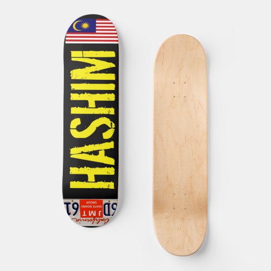HASHIM PRO SKATEBOARD JMT USA Skate board (Recto)
