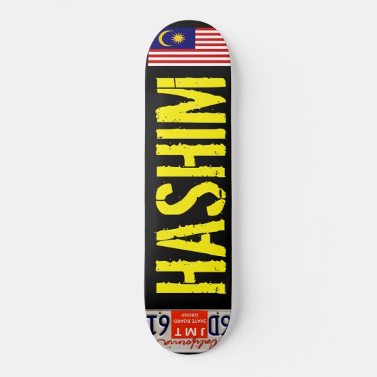 HASHIM PRO SKATEBOARD JMT USA Skate board (Recto)
