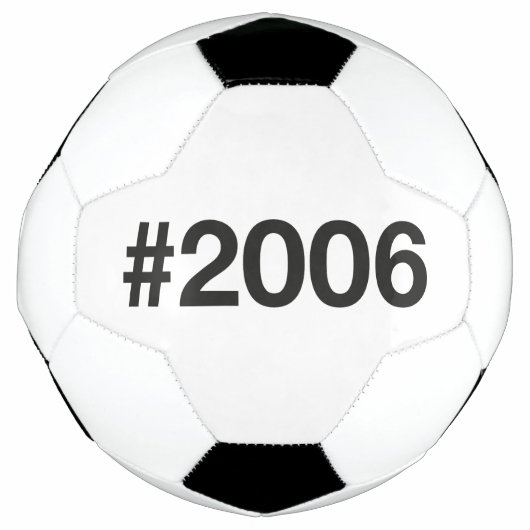 Hashtag 2006 19 Anniversaire (Devant)