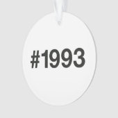 Hashtag 32 Anniversaire 1993 (devant)