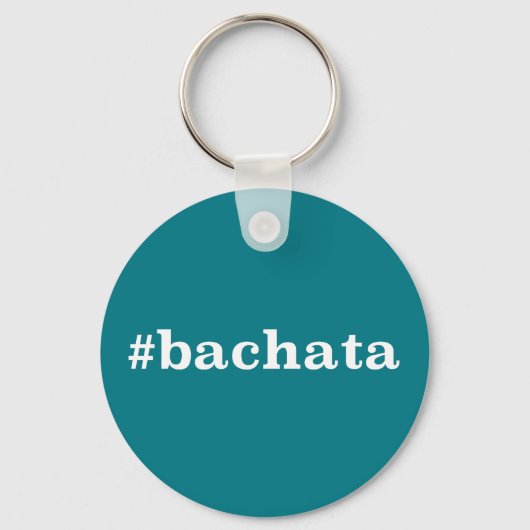 Hashtag Bachata Sleutelhanger (Voorkant)