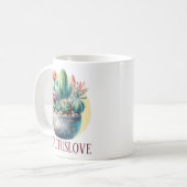 Hashtag Cactuslove Koffiemok (Voorkant links)