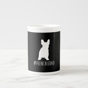 hashtag frenchie pap franse stiefhond porselein kop