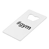 Hashtag GYM (Devant Angle)