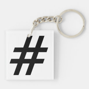 hashtag het label van de de brievenknoeiboel van sleutelhanger