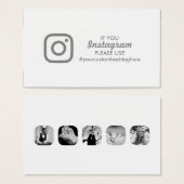 hashtag instagram (Devant & derrière)