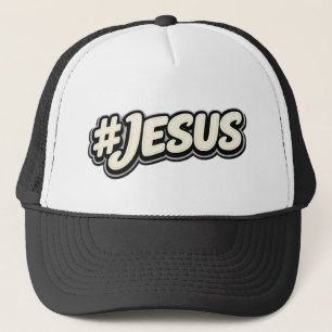 Hashtag - JESUS - Christelijk Trucker Pet