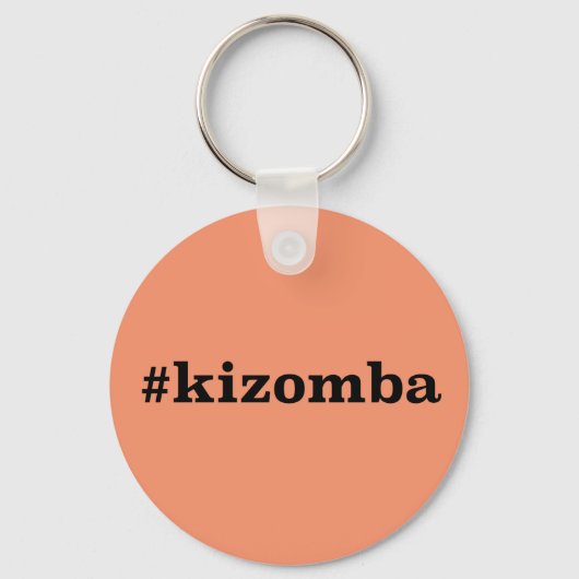 Hashtag Kizomba Sleutelhanger (Voorkant)