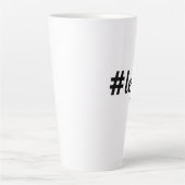 Hashtag Lefty Left Hander's Two-Tone Coffee Mug (Devant)