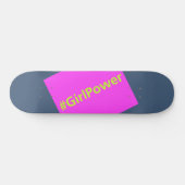 HASHTAG MEISJE MACHT SKATEBOARD (Horizontaal)