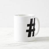 Hashtag Mug (Devant droit)