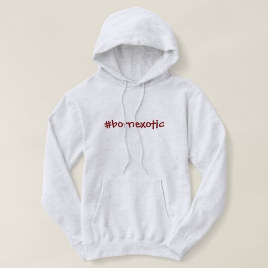 Hashtag Naissance d'un Sweat - shirt à capuche exo (Design devant)