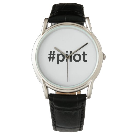 Hashtag PILOT Horloge (Voorkant)