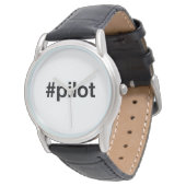 Hashtag PILOT Horloge (Gekanteld)