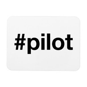 Hashtag PILOT Magneet