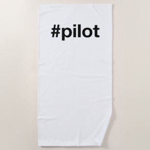Hashtag PILOT Strandlaken