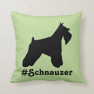 Hashtag Schnauzer Pillow Kussen