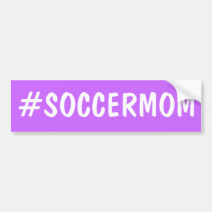 Hashtag Soccer Mam Bumpersticker