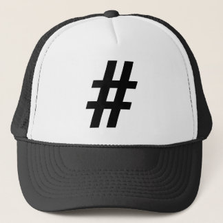 #Hashtag Trucker Hat Trucker Pet