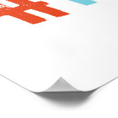 hashtag - wand poster (Hoek)