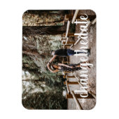 hashtag wijzigt de datumfoto magneet (Verticaal)