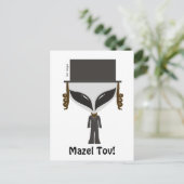 Hasidic Jew Briefkaart (Staand voorkant)