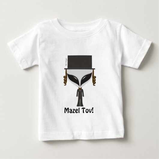 Hasidic Jew T-shirt - Baby (Voorkant)