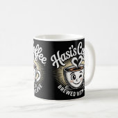 Hasi's Coffee Cute Smiling Cup Mok (Voorkant rechts)