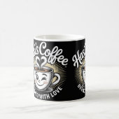 Hasi's Coffee Cute Smiling Cup Mok (Center)