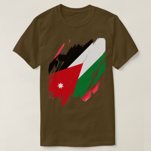 Hasjemitisch Koninkrijk Jordanië T-shirt (Design voorkant)