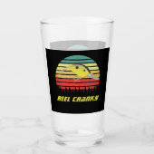 Haspel Chagrijnig Grappige Baars Vissen Crankbait Glas (Voorkant)