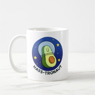 Hass-tronaut Avocado Space Pun Mok