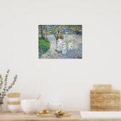 Hassam - Lente in Central Park 1908 Poster (Keuken)