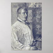 Hassam - Self-Portrait Poster (Voorkant)