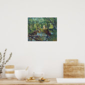 Hassam - Sunlight Brook 1908 Poster (Keuken)
