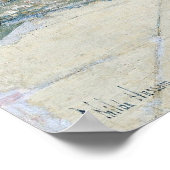 Hassam - Vijfde in Washington Sq New York 1891 Poster (Hoek)