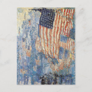 Hassam's Avenue in de Regering Briefkaart