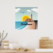 Hassan II Mosque Casablanca Marokko Poster (Keuken)