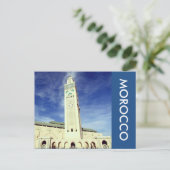 Hassan moskee Marokko Briefkaart (Staand voorkant)