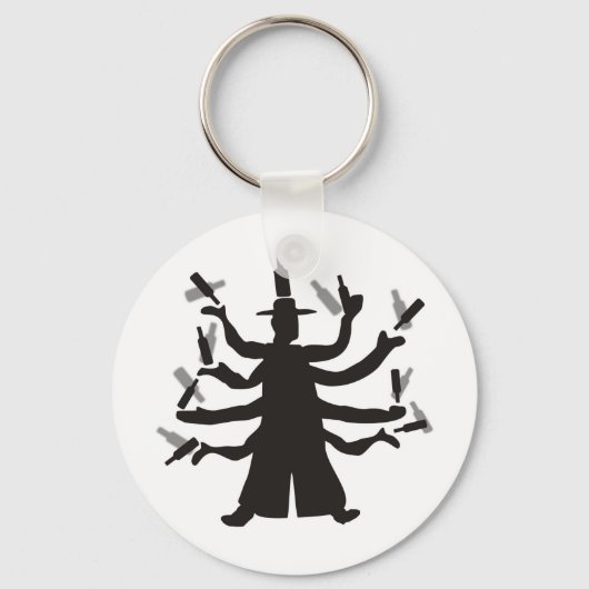 Hassidic Bottle Dance Sleutelhanger (Voorkant)