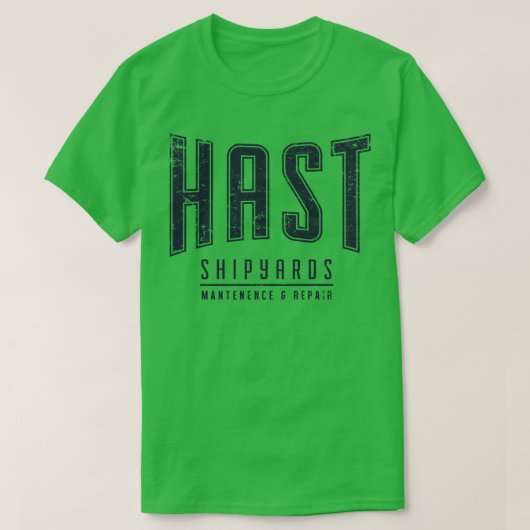 HAST-scheepswerven T-shirt (Design voorkant)
