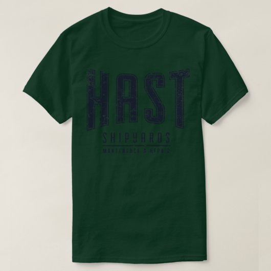 HAST-scheepswerven T-shirt (Design voorkant)