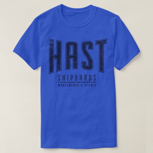 HAST-scheepswerven T-shirt (Design voorkant)