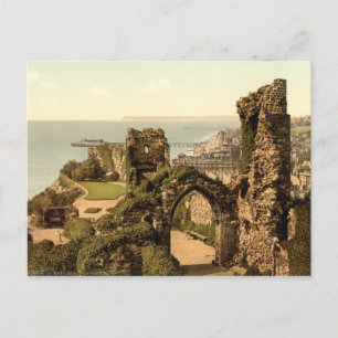 Hastings Castle, Hastings, Sussex, Engeland Briefkaart